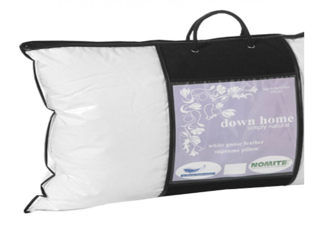 White Goose Feather Supreme Pillow