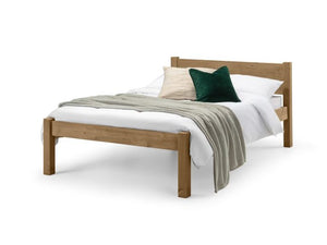 Woolacombe 3ft Wooden Single Bed Frame with Essential Mattress - Combo Deal