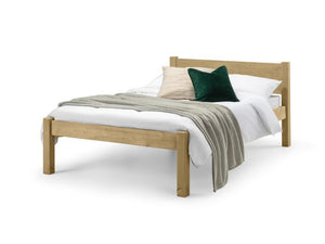 Woolacombe Plus 5ft Wooden King Size Bed Frame with Essential Mattress - Combo Deal