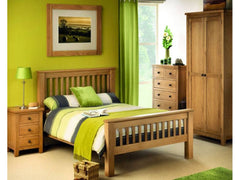 Arizona 4ft6 Solid Oak Bed Frame