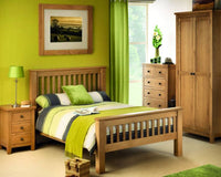 Arizona 6ft Solid Oak Bed Frame