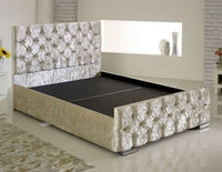 Malibu Upholstered 5ft King Size Bed Frame