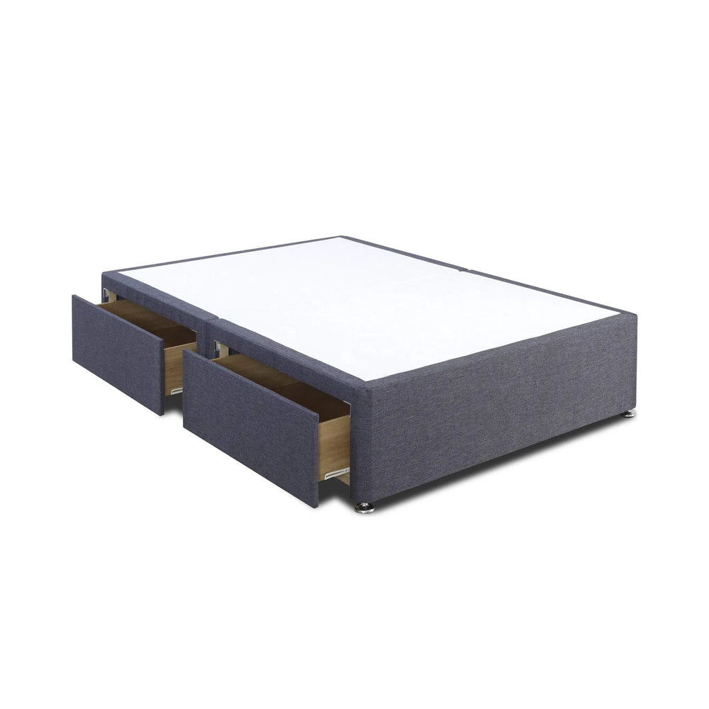 Galaxy Divan Bed Base Only - 3ft Single - Any Colour