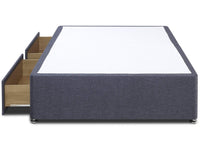 Galaxy Divan Bed Base Only - 3ft Single - Any Colour