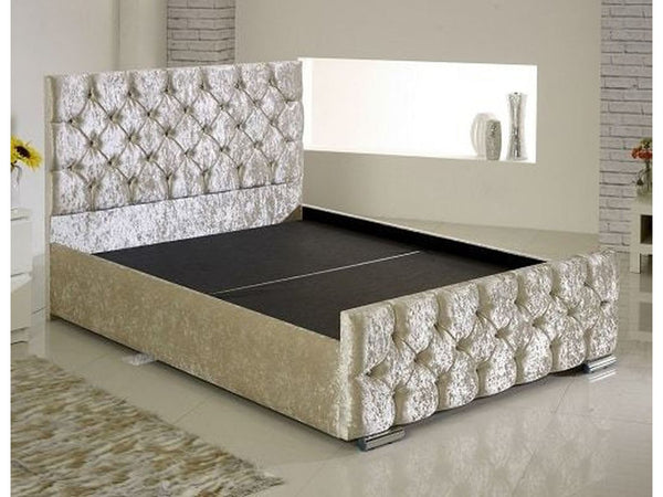 Malibu Upholstered 3ft Single Size Bed Frame