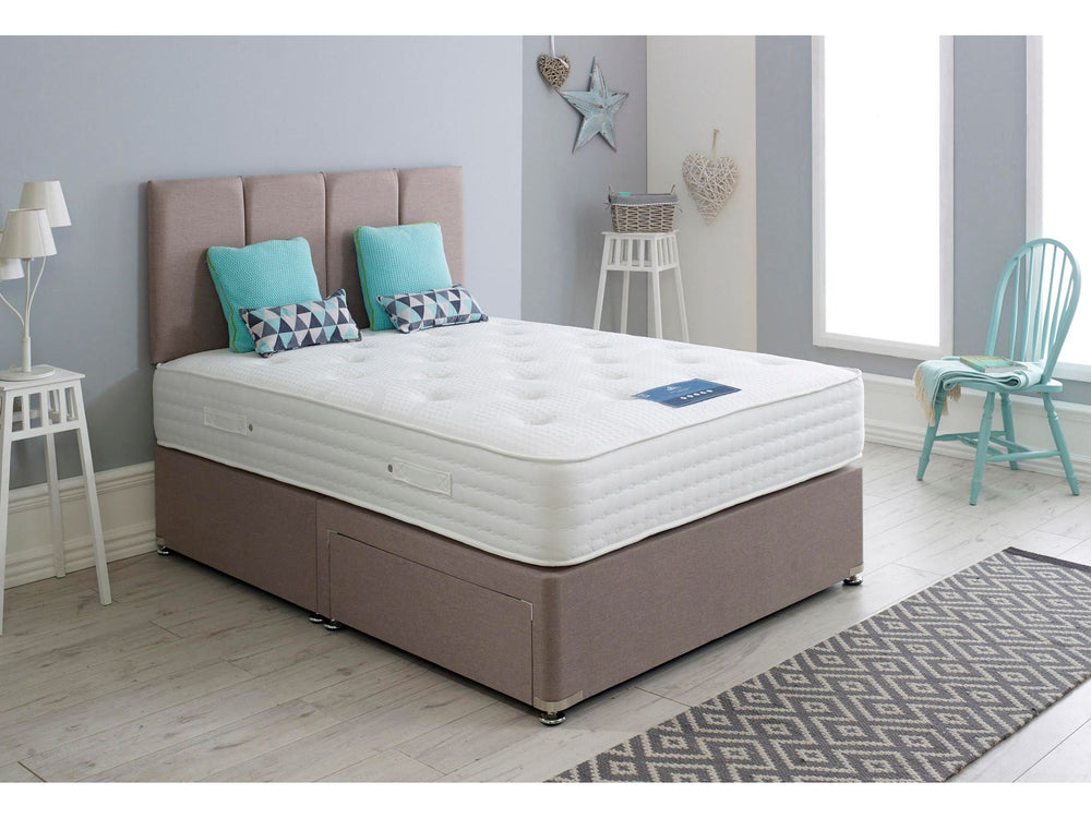 Pocket Tencel Deluxe Duo 4ft6 Double Divan Set