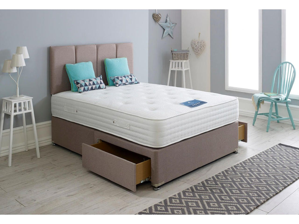 Pocket Tencel Deluxe Duo 3ft Single Divan Set