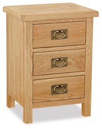 Salford Lite Oak Bedside