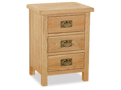 Salford Lite Oak Bedside