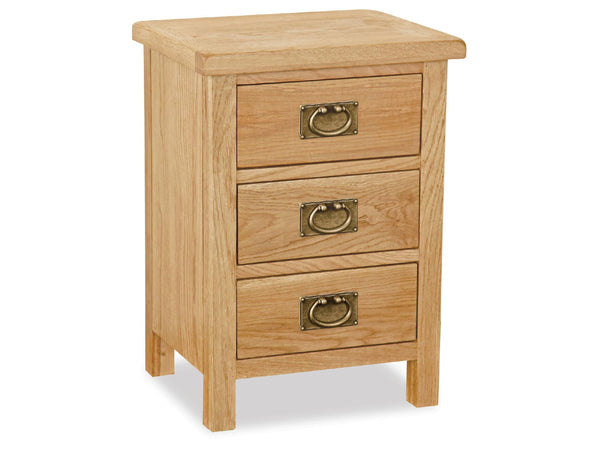 Salford Lite Oak Bedside