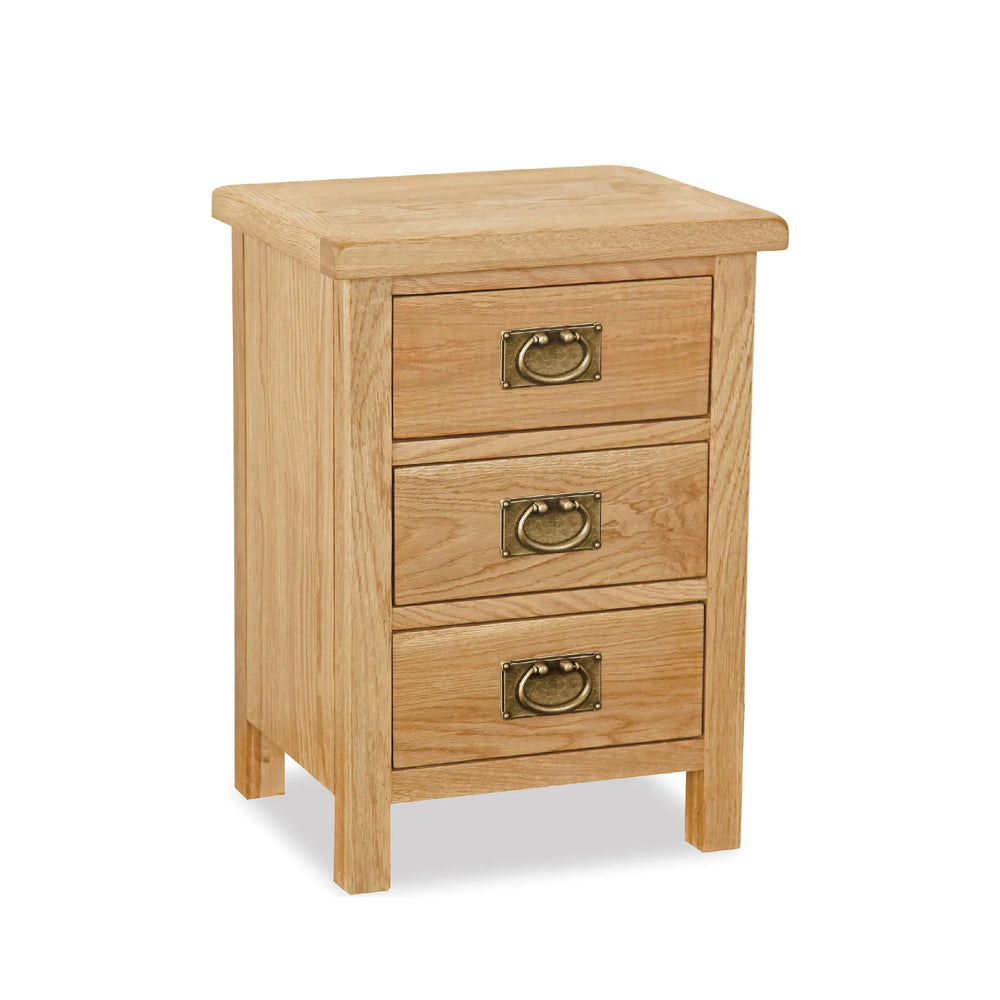 Salford Lite Oak Bedside