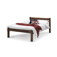 Woodbury 3ft Wooden Single Bed Frame with Essential Mattress - Combo Deal