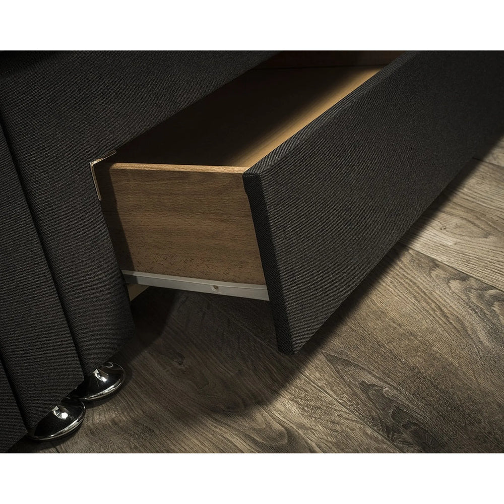 Jupiter Divan Bed Base Only - 3ft Single - Any Colour