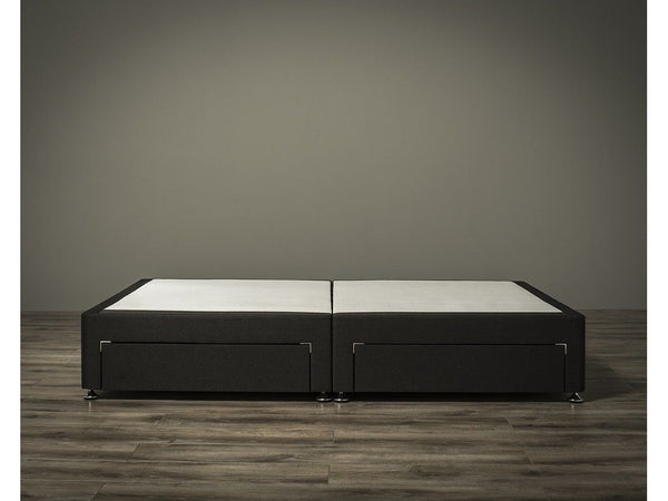 Jupiter Divan Bed Base Only - 4ft6 Double - Any Colour