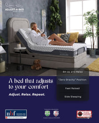 Adjust-a-bed 3ft Single Beau Adjustable Bed