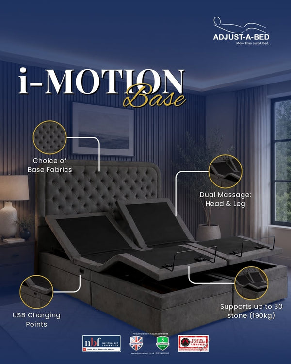 Adjust-a-bed 3ft Single Beau Adjustable Bed
