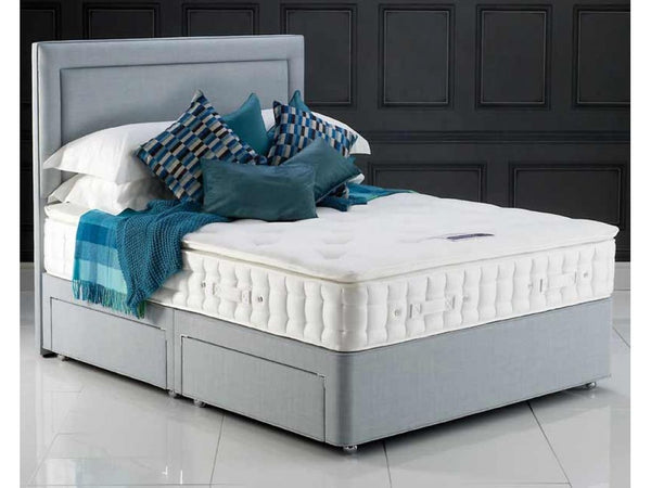 Kensington 5000 5ft Pocket Sprung Pillow Top Divan Set