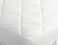 Polycotton Quilted 4ft Small Double Mattress Protector