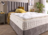 Kensington 3000 4ft6 Pocket Sprung Pillow Top Divan Set