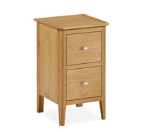 Banff Narrow Two Drawer Bedside