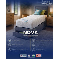 Adjust-a-bed 2ft6 Small Single Nova Mattress for an Adjustable Bed