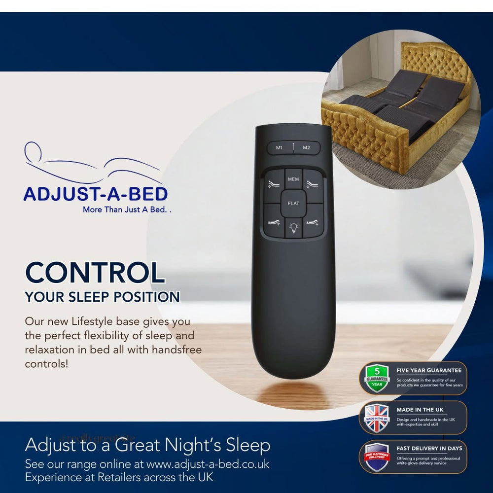 Adjust-a-bed 2ft6 Small Single Base with Other Options