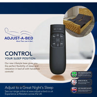Adjust-a-bed 3ft Single Beau Adjustable Bed