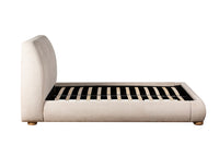 Roma Upholstered 5ft King Size Bed Frame