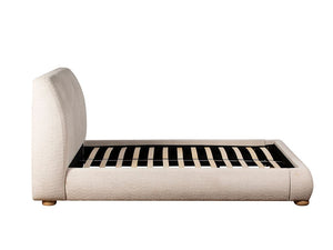 Roma Upholstered 5ft King Size Bed Frame