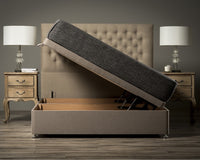 Jupiter Side Opening Ottoman - Base Only - 3ft Single