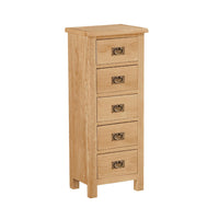 Salford Lite Oak Narrow Tallboy