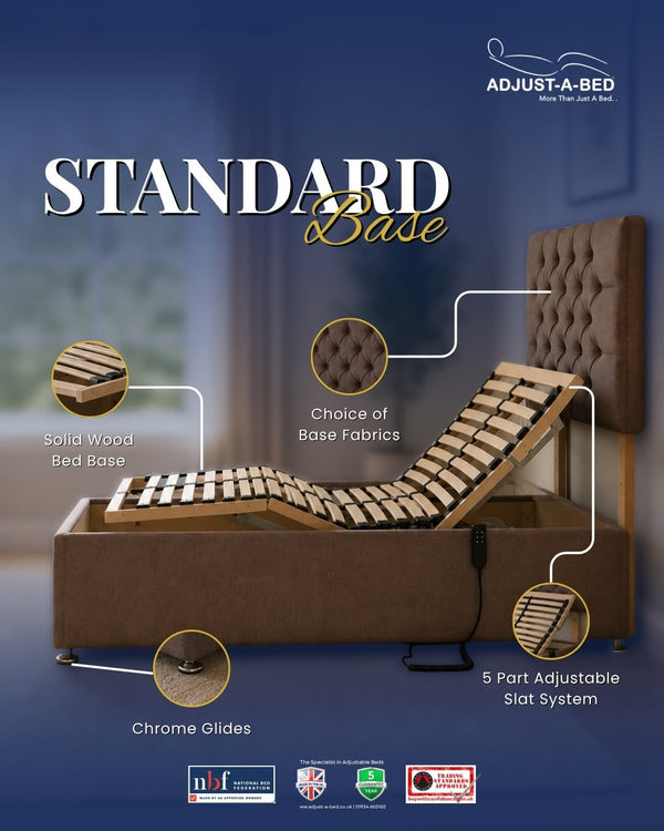 Adjust-a-bed 3ft Single Beau Adjustable Bed