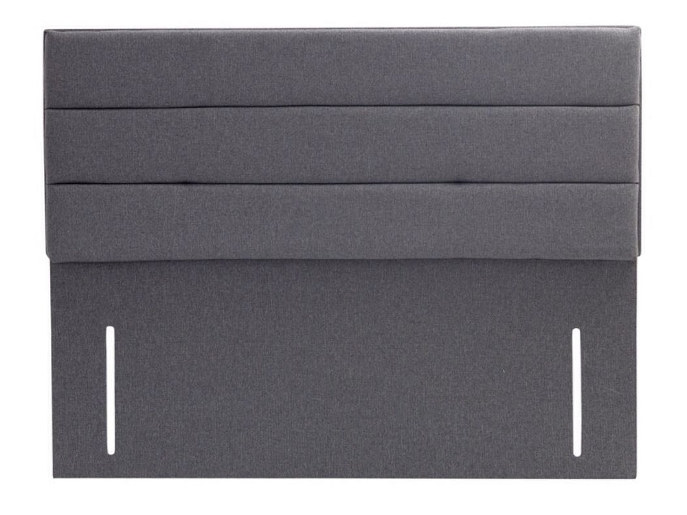 Striped Floor Standing Designer Headboard 4ft6 Double