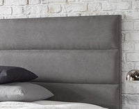 Striped Floor Standing Designer Headboard 3ft Small Single