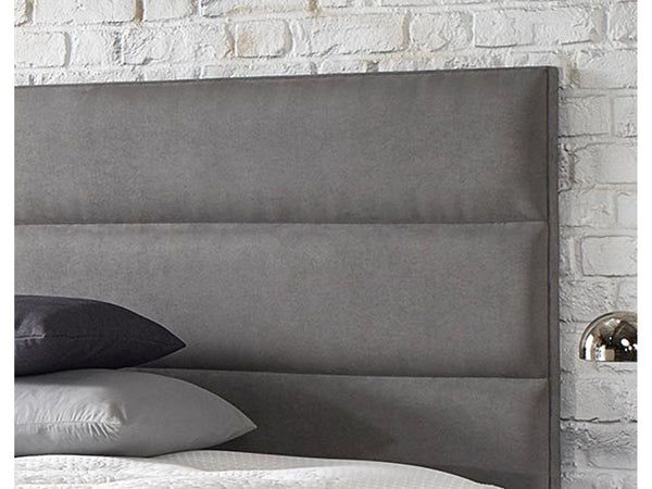 Striped Floor Standing Designer Headboard 5ft King Size