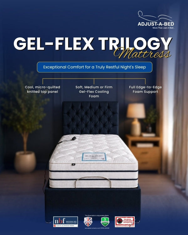Adjust-a-bed 2ft6 Small Single Trilogy Adjustable Bed
