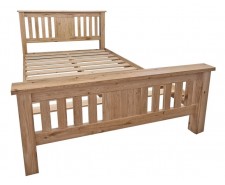 Francis Solid Oak 4ft6 Double Bed Frame