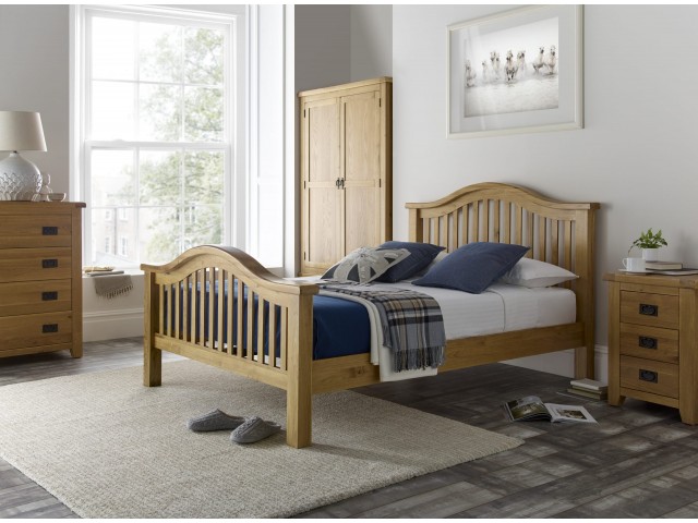 Montana Natural Oak 6ft Superking Size Low Foot End