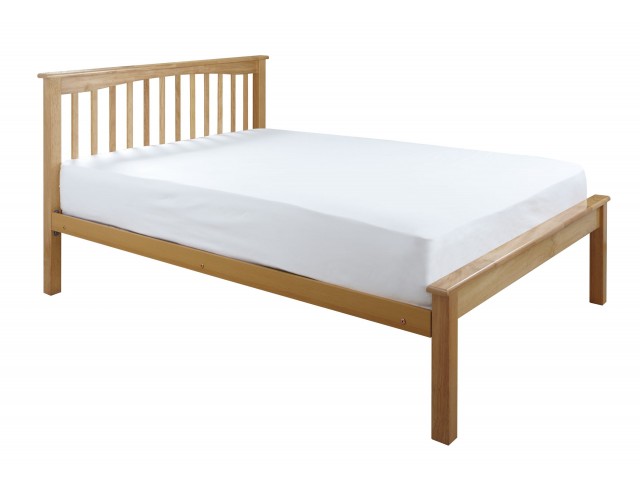Saffron 5ft Kingsize Hardwood Low Footend Bed Frame