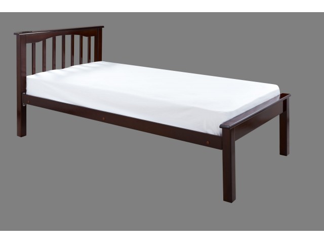 Saffron 5ft Kingsize Hardwood Low Footend Bed Frame