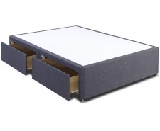 Galaxy Divan Bed Base Only - 3ft Single - Any Colour