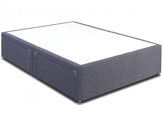 Galaxy Divan Bed Base Only - 2ft6 Small Single - Any Colour