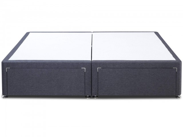 Galaxy Divan Bed Base Only - 5ft King Size - Any Colour
