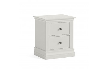 Burford 2 Drawer Bedside Cotton