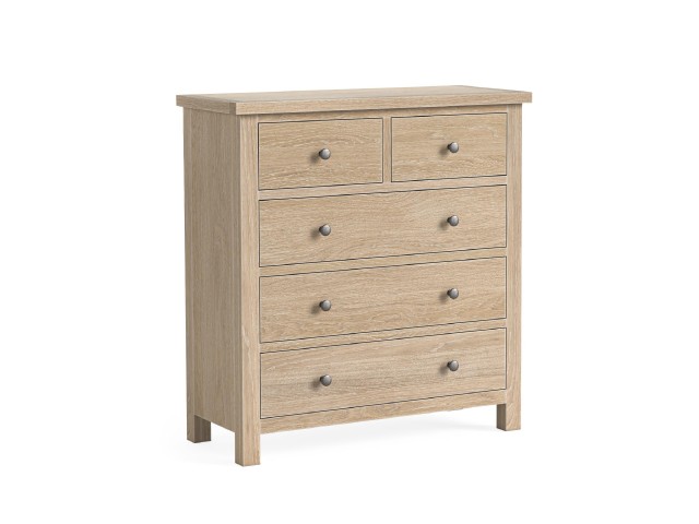 Meadow Brook Oak 2 Over 3 Chest of Drawers