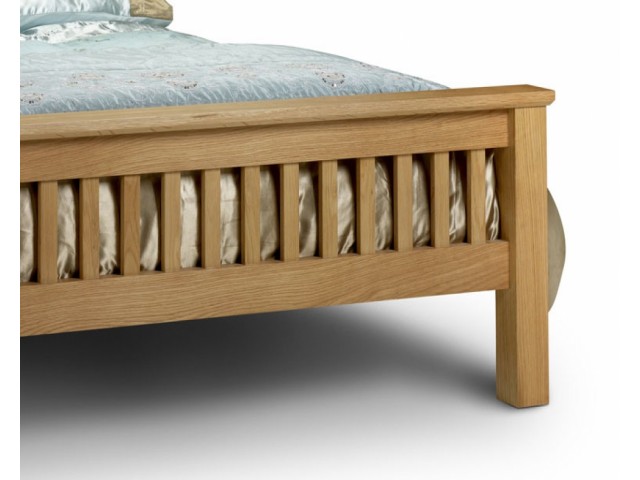 Arizona 4ft6 Solid Oak Bed Frame