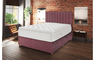 Kaymed Latex Ultimate 2400 4ft Small Double Divan Set