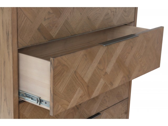 Indigo 4 Drawer Oak Chest