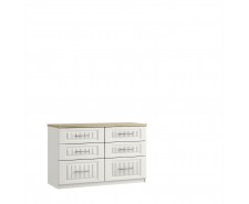 Plaza 8 Drawer Twin Chest