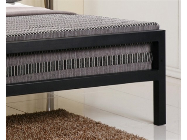 COMBO DEAL - Metropolis Metal 4ft6 Bed Frame With Choice of Mattress